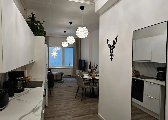 Arctic Cityhome - Snowycloudberry - Retreat At Centre Of Apartmán